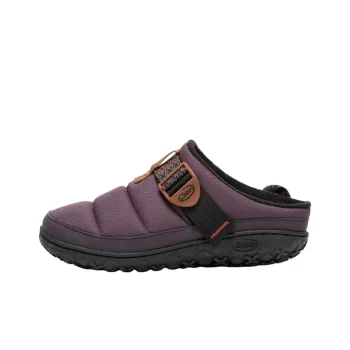 Chaco Abrasion-Resistant Slip-Resistant Wrap-toe Slippers Women's Purple Black