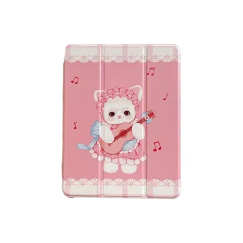 CORBELLATI TPU Material Guitar Kitten Compatible With Apple IPad Pro Air 11/10/13 Inch Tablet Protective Cases