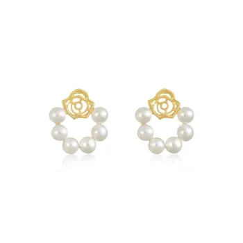YOASOBI Alloy Stud Earrings Women's