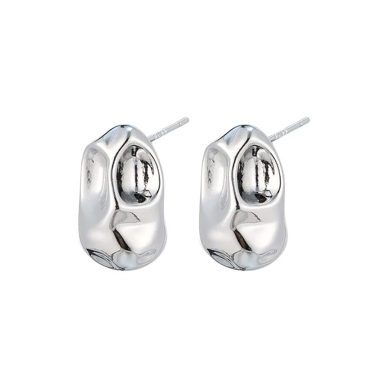EAR PARTNER Copper Stud Earrings Women's-0