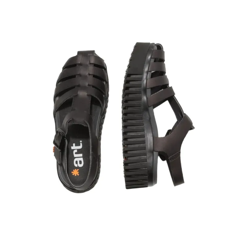 Art BRIGHTON Roman Sandals Women's Black-2