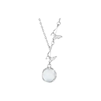 CHINA GOLD Chalcedony Necklaces Women's