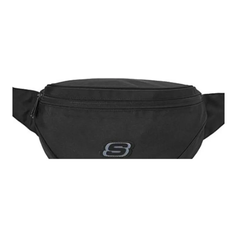 Skechers Fabric Fanny Pack Regular Unisex Carbon Black-3