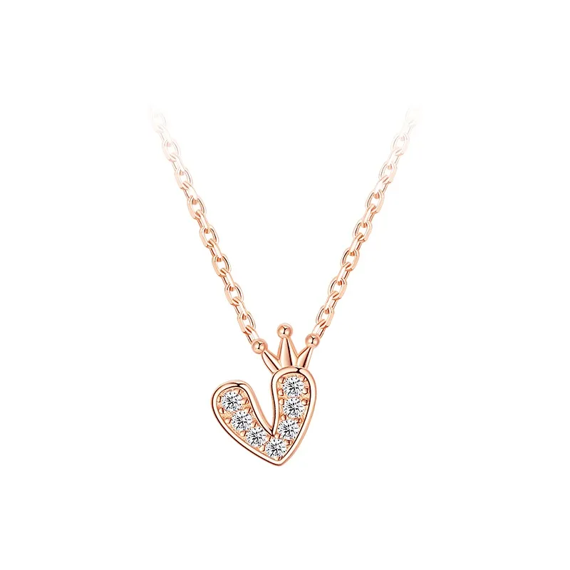 P&N S925 Silver Necklaces Women's-0