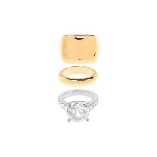 Balenciaga Set Of Three Mini Day Ring Set