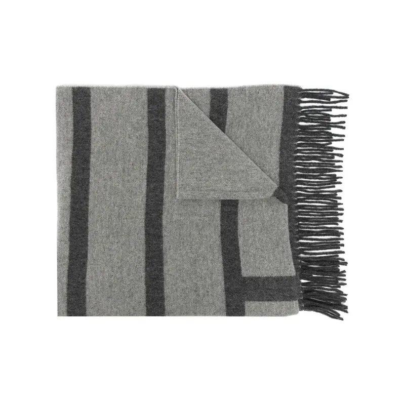 TOTEME Two tone Striped Scarf-0