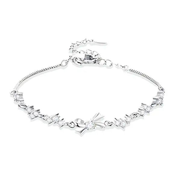 COPI S999 Fine Silver/Zircon Necklaces Unisex-3