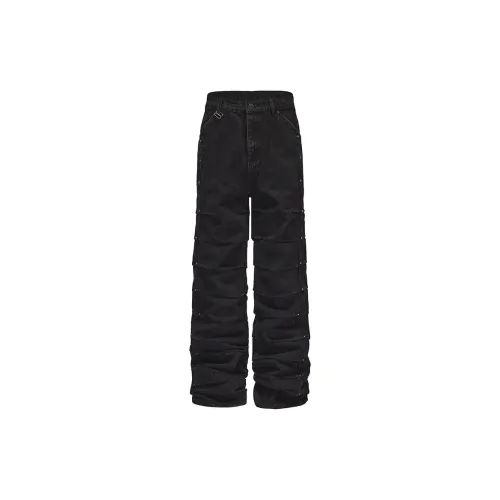 BLACK8MOB AW24 Jeans Unisex Black