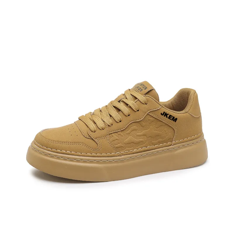 JKEM Slip Resistant Cushioning Abrasion Resistant Low Top Skateboard Shoes Men's-6