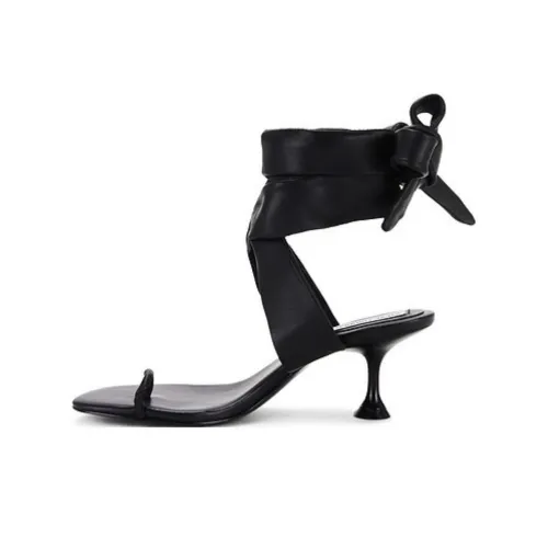 STEVE MADDEN SYMONE Strap Rounded Women's Black