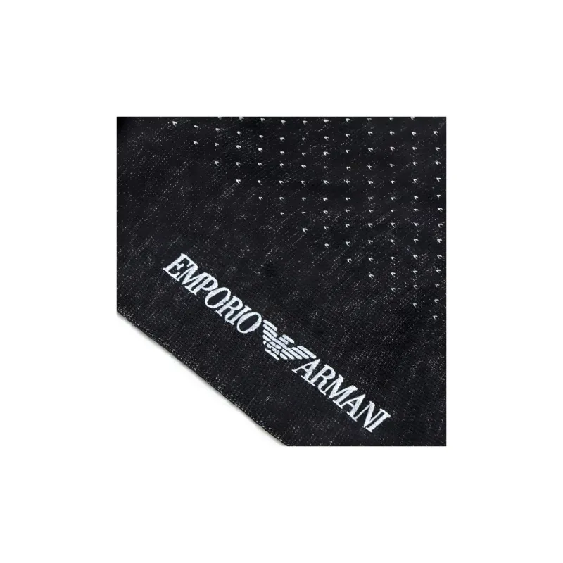 EMPORIO ARMANI SS23 Mid Calf Socks Women's Black-1