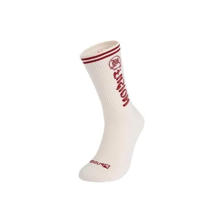 FILA FUSION LIFE SS25 Knee High Socks Unisex 1 Pack Marshmallow White-0
