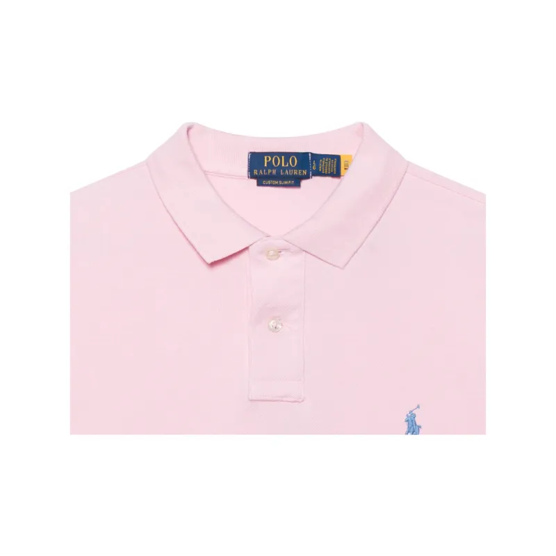 Polo Ralph Lauren SS22 Polo Shirt Men's Pink-4