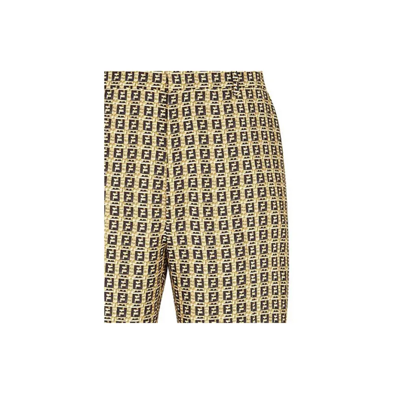 FENDI Ff Monogram Bermuda Shorts-5