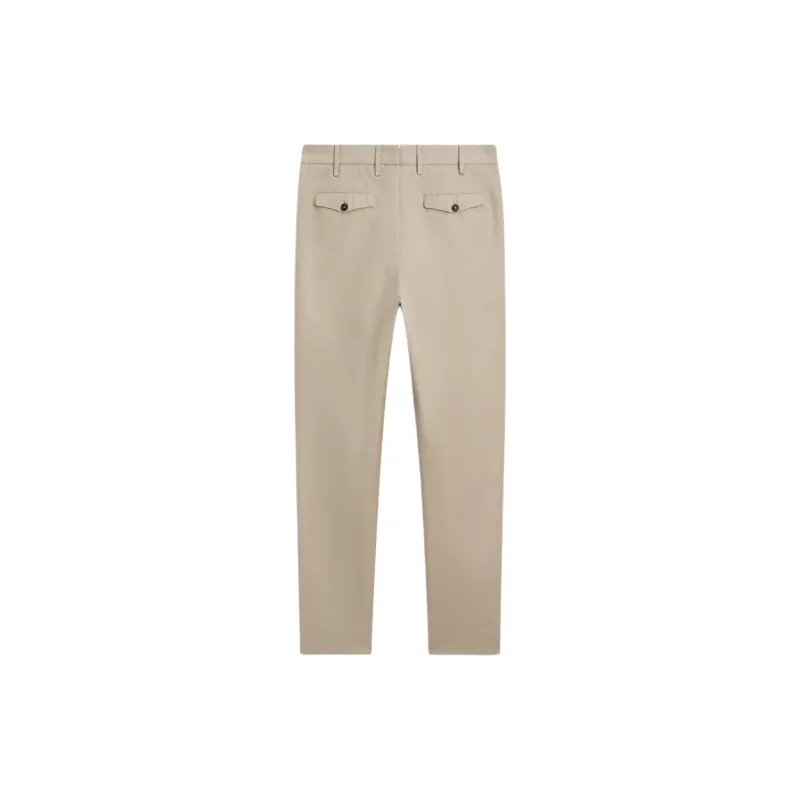Massimo Dutti Suit Trouser Men's Beige Brown-1