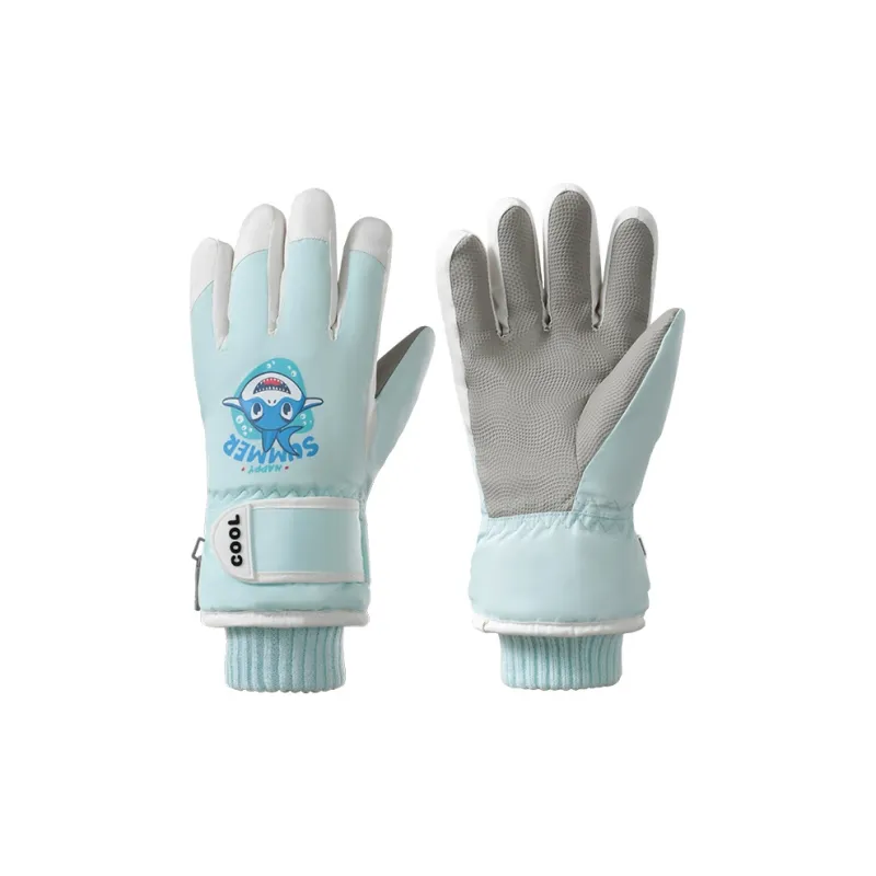 YUZHAOLIN Thickened Gloves Kids'-9