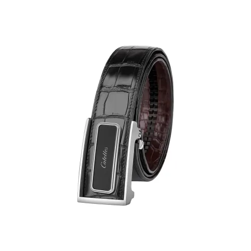 CATELLES Double Sided Crocodile Leather Leather Belts Men's 3.5cm/3.8cm