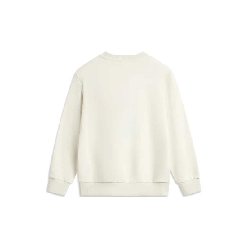 LiNing Sports Life Collection Sweatshirt Unisex Ecru-1