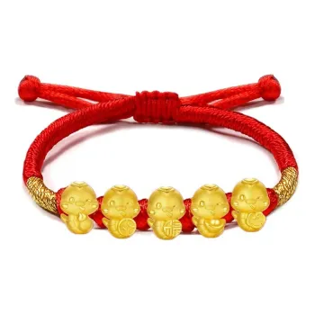 Diamond International Gold Bracelet Unisex