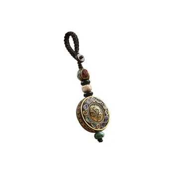 Ryukyu Braided String Keychains Unisex