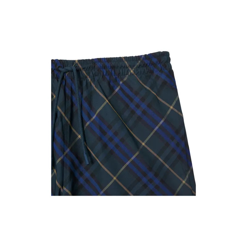 Burberry Checkered Drawstring Swim Shorts-4
