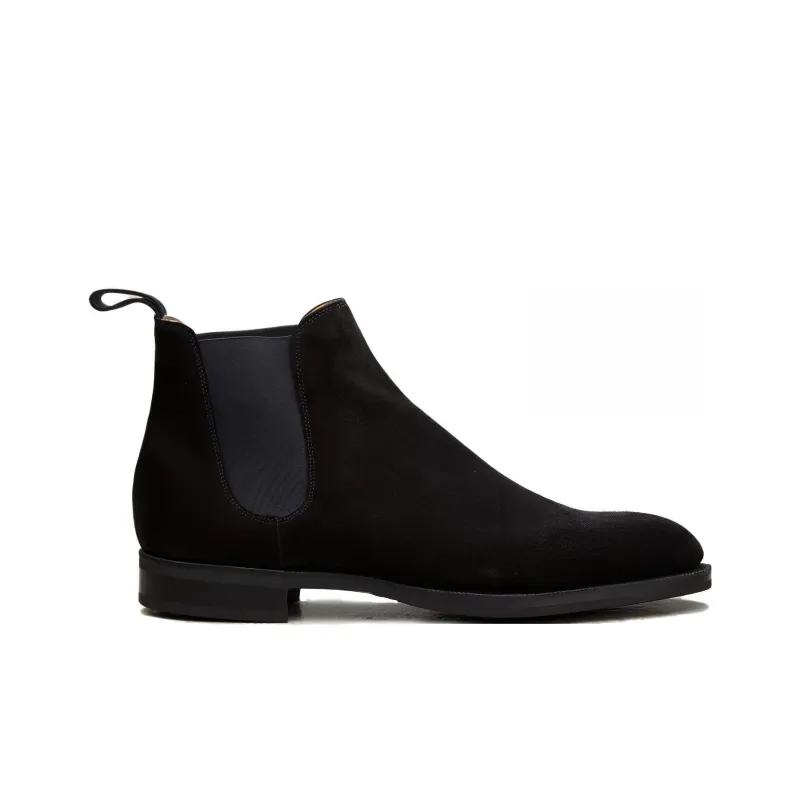 Edward Green Short Chelsea Boots Men's Black-1