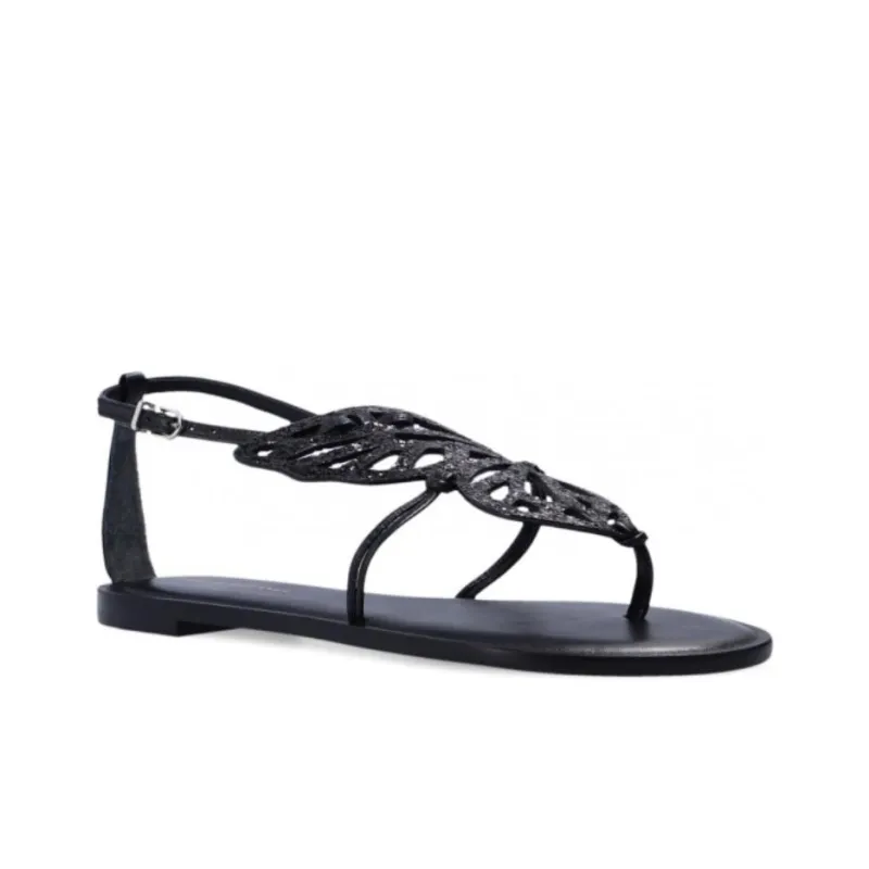 Sophia Webster Butterfly Strap Sandals Women's Black-2