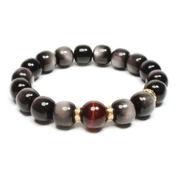 CUIJING Obsidian Bracelets Unisex