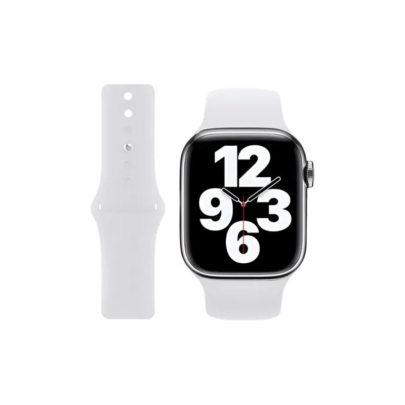 IWabcertoo Watch Band Apple Compatibility Silicone Material-15