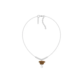 MARSEVEN 925 Sterling Silver Enamel Necklaces Unisex