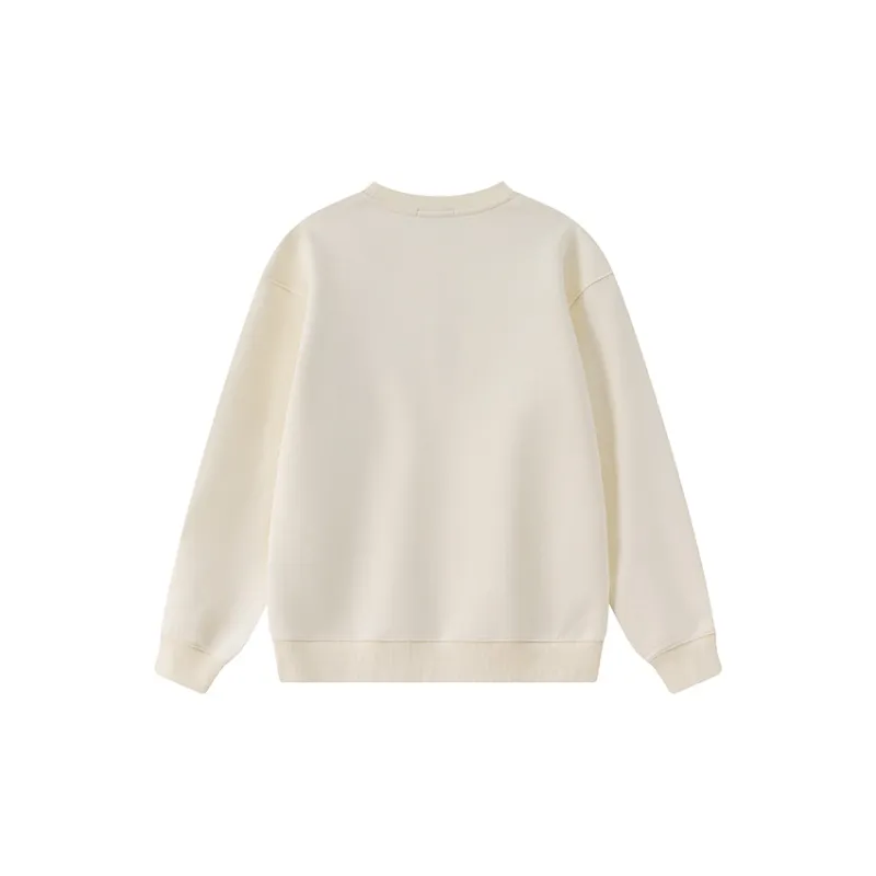 CAISEDI Sweatshirts Men Ecru-1