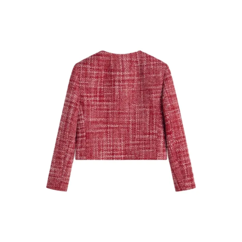 THEORY New Year Jacket Women's Mixed Red-1