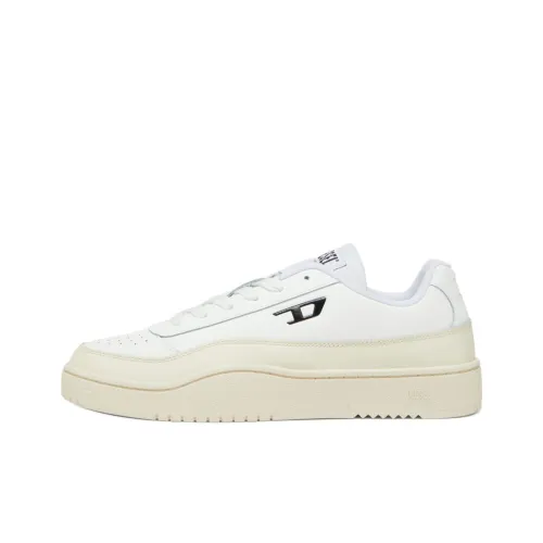 DIESEL S Tracker Low Top Skateboard Shoes Men's White