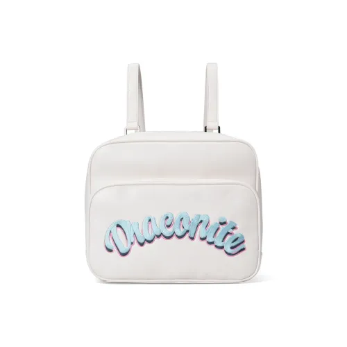 DRACONITE Soft PU burberry Regular Women's White