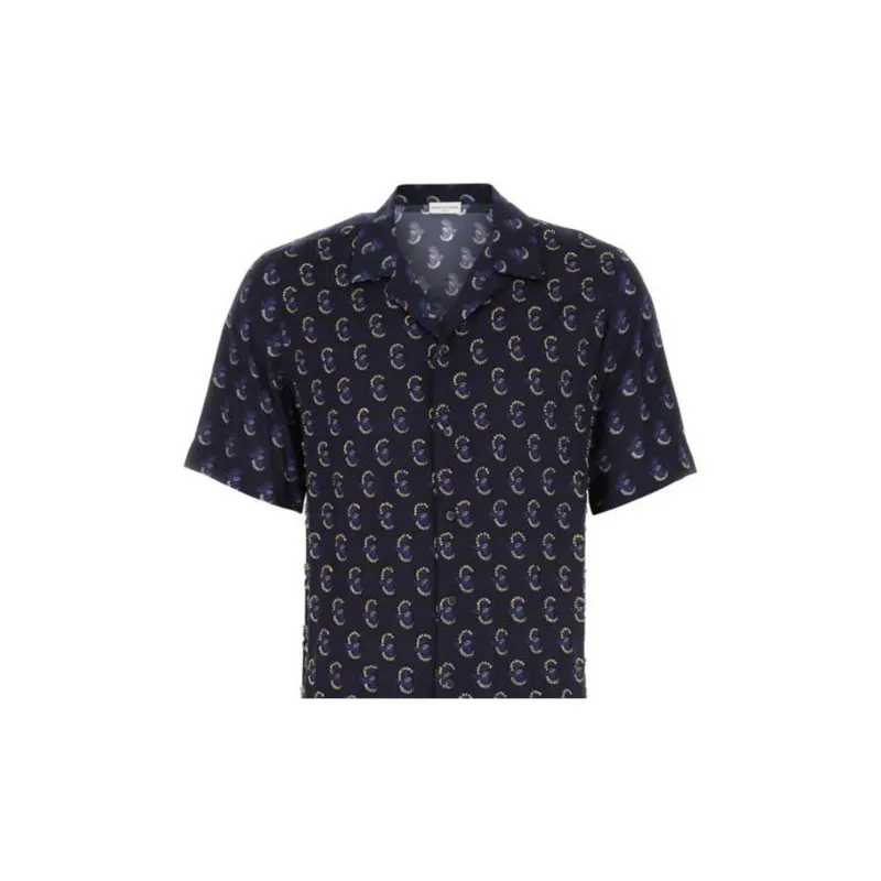 DRIES VAN NOTEN Allover Embellished Shirt-2
