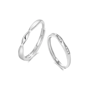 BLANK IN BLANK Sterling Silver Rings Unisex
