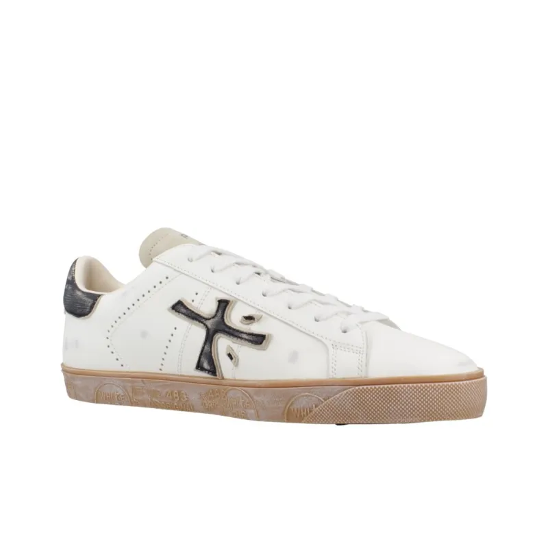 PREMIATA Steven Low-Top Skateboard Shoes Men's Beige-3