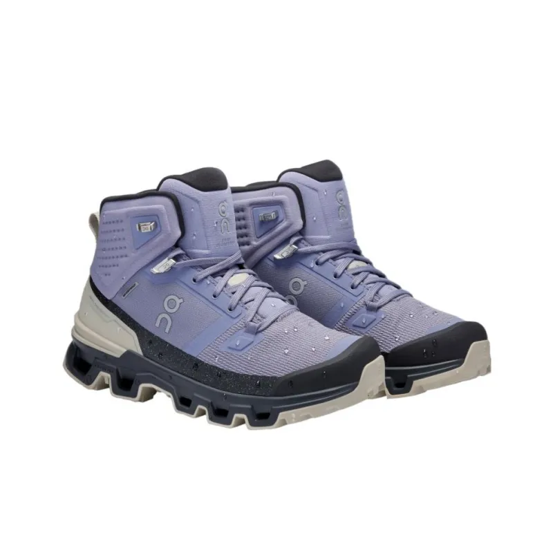 On Running Cloudrock 2 Waterproof Feather Black Women's-2