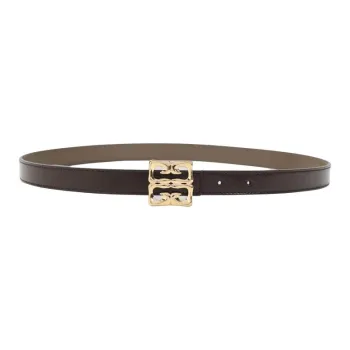 Givenchy 4G Liquid Logo Plaque Reversible Belt