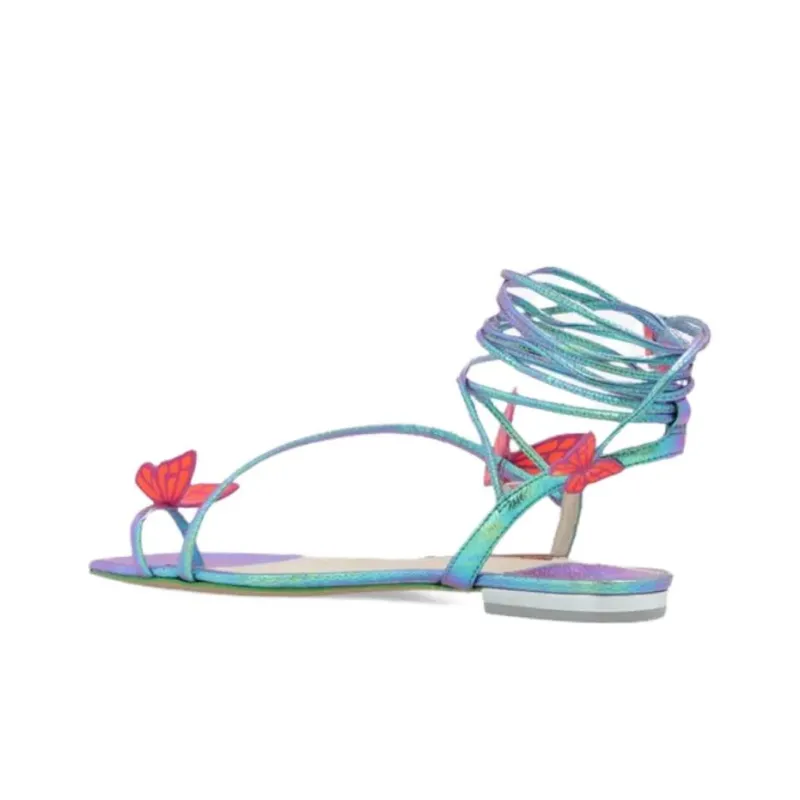 Sophia Webster Vanessa Strap Sandals Women's Turquoise-2