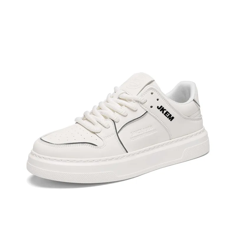 JKEM Slip Resistant Cushioning Abrasion Resistant Low Top Skateboard Shoes Men's-6