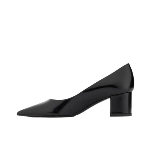 Stuart Weitzman/SW Power Chunky Heel High Heels 5cm Women's Black