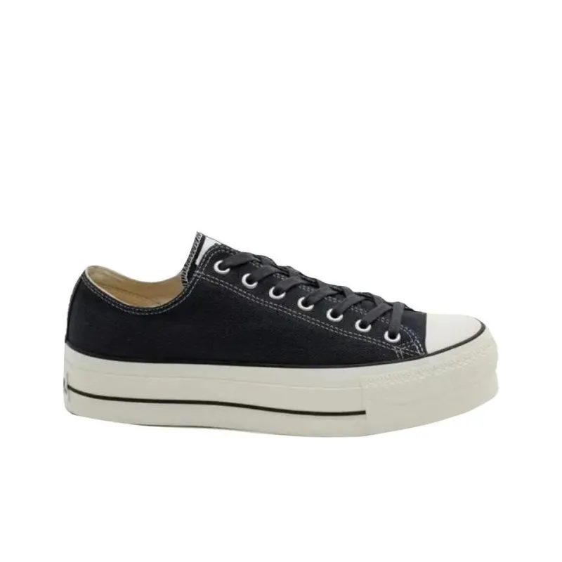 Converse All Star Anti Slip Wear Resistant Low Top Canvas Shoes Men's Black-1