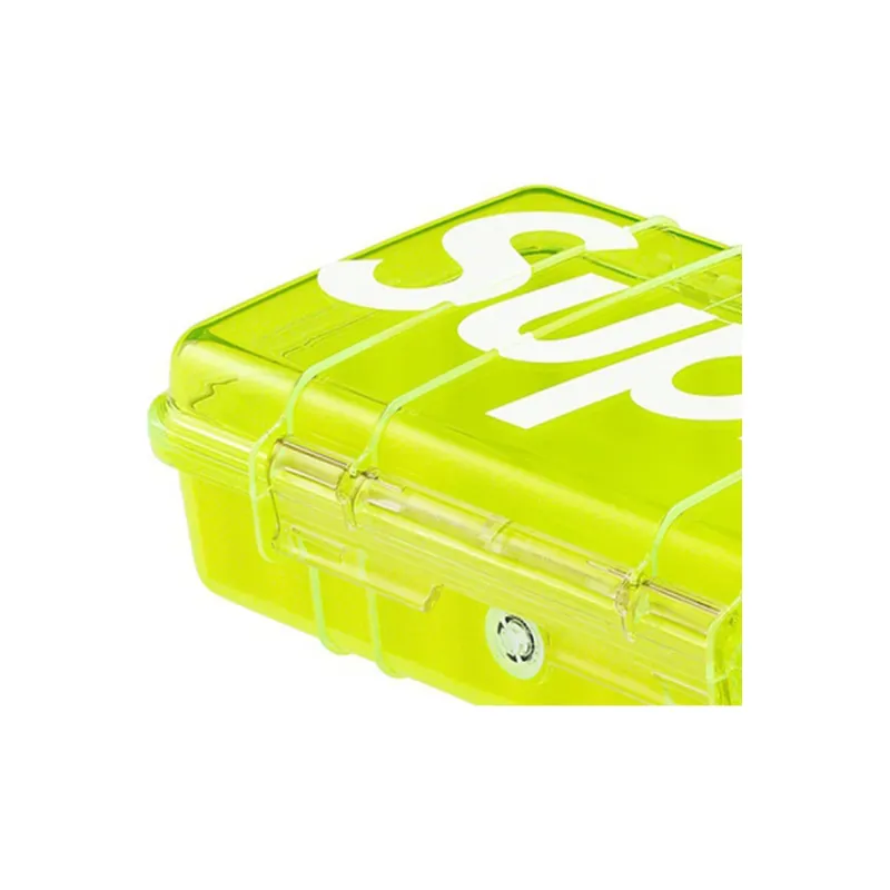 Supreme FW19 Polycarbonate Storage Box, Shoulder Bag Unisex Yellow-2