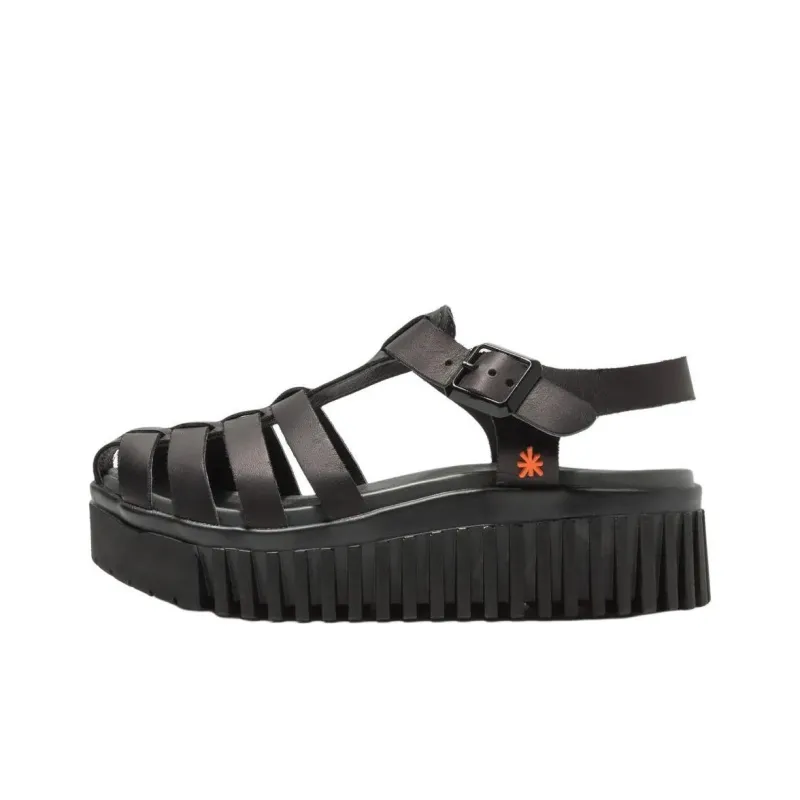 Art BRIGHTON Roman Sandals Women's Black-0