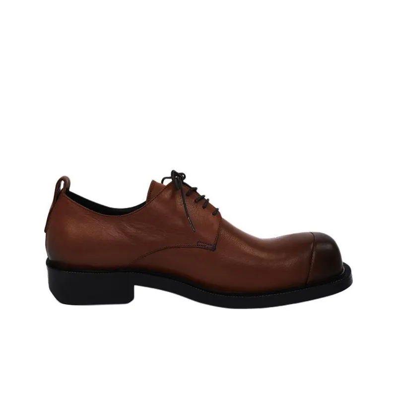 ADER ERROR Curve Dress Shoes Men's Brown-1