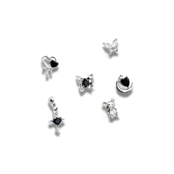 GIRATI Alloy Stud Earrings Women's