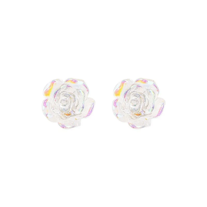 Vegetarian S925 Silver Stud Earrings Women's-0