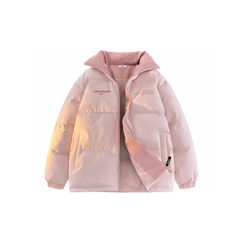 Warrior Ride The Wind Collection Open Ended Smile Collection Puffer Jacket Unisex-6