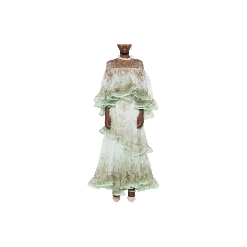Zimmermann Crush Flutter Maxi Skirt-1